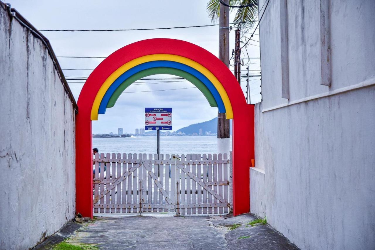 Apto C Piscina E Acesso Exclusivo A Praia, Guarujá Extérieur photo